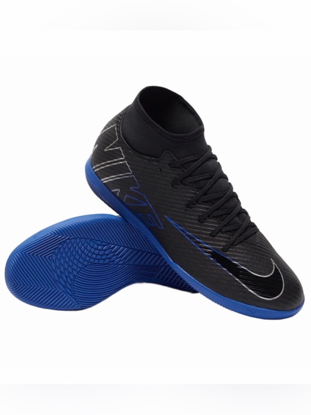 Nike Mercurial Superfly 9 Club IC Shadow Black Soccer Cleats Indoor Shoes OG Box